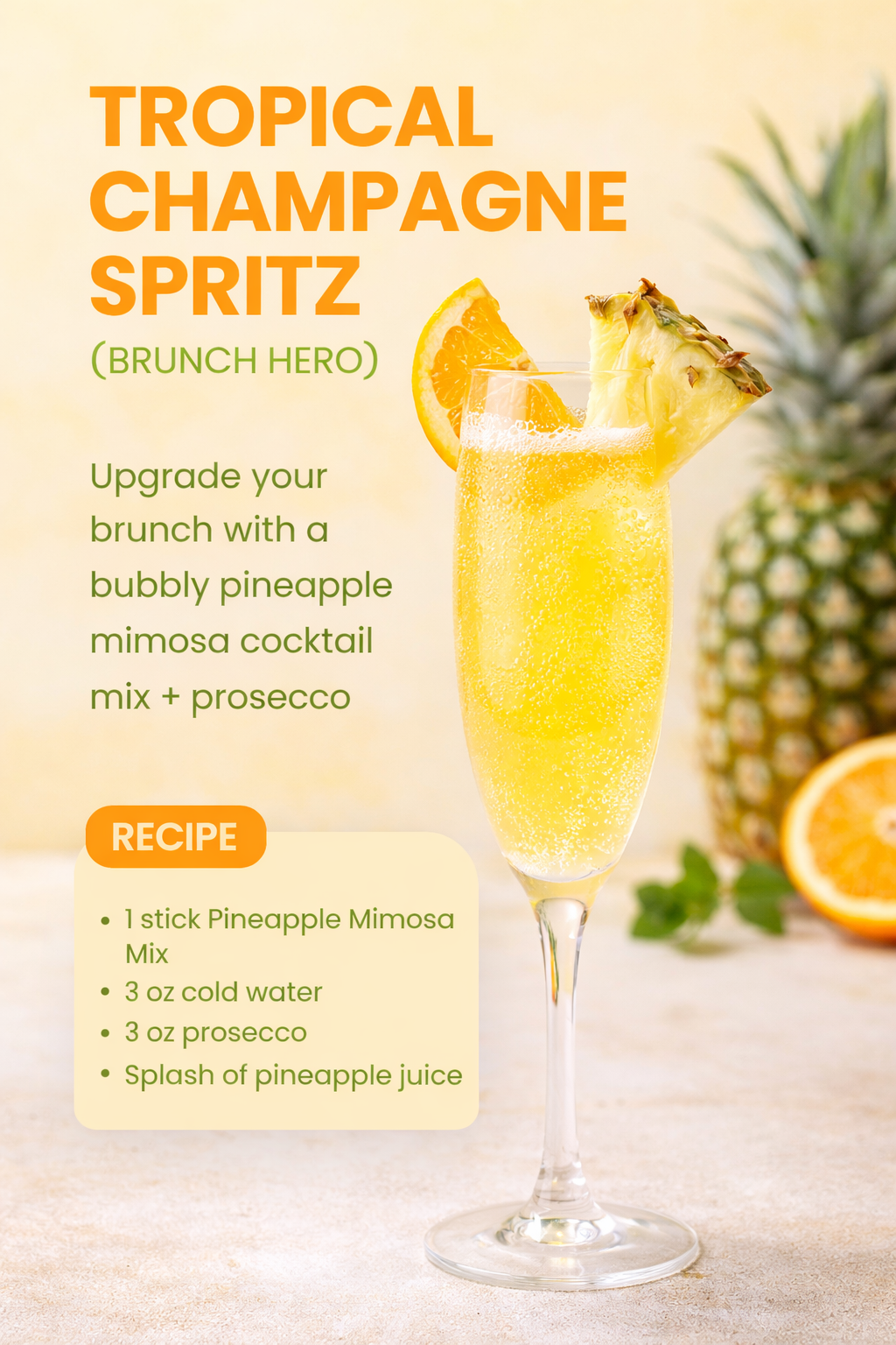 Sober curious lifestyle with mocktails
