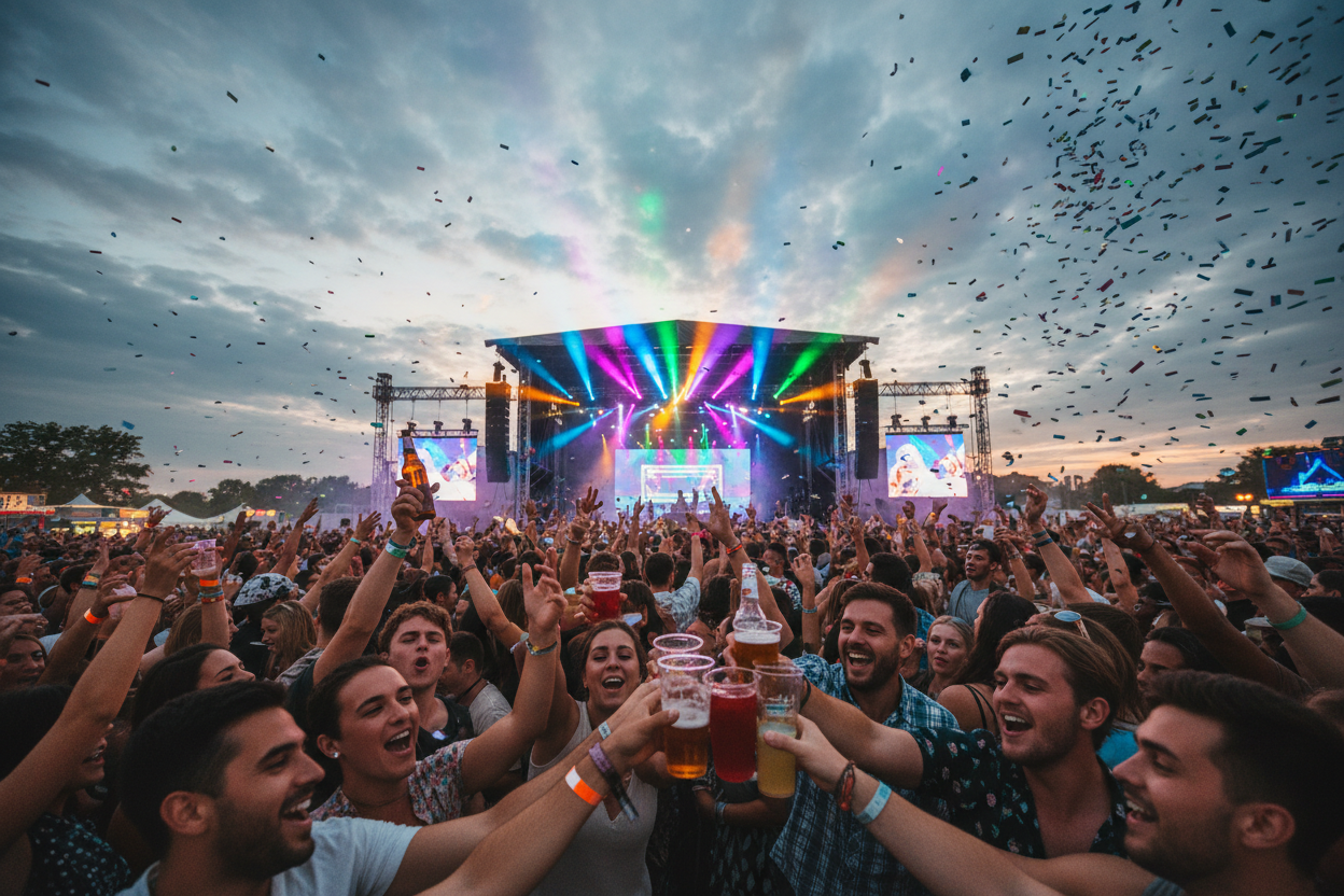 What to Drink at a Concert or Festival: How to Survive (and Enjoy) a Full Day of Music