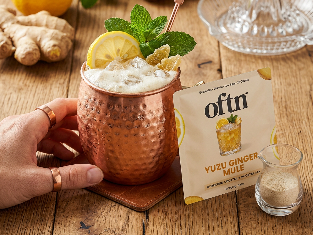OFTN Yuzu Ginger Mule wide shot