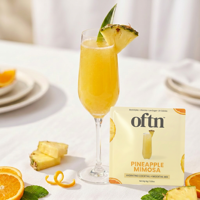 Pineapple Mimosa lifestyle